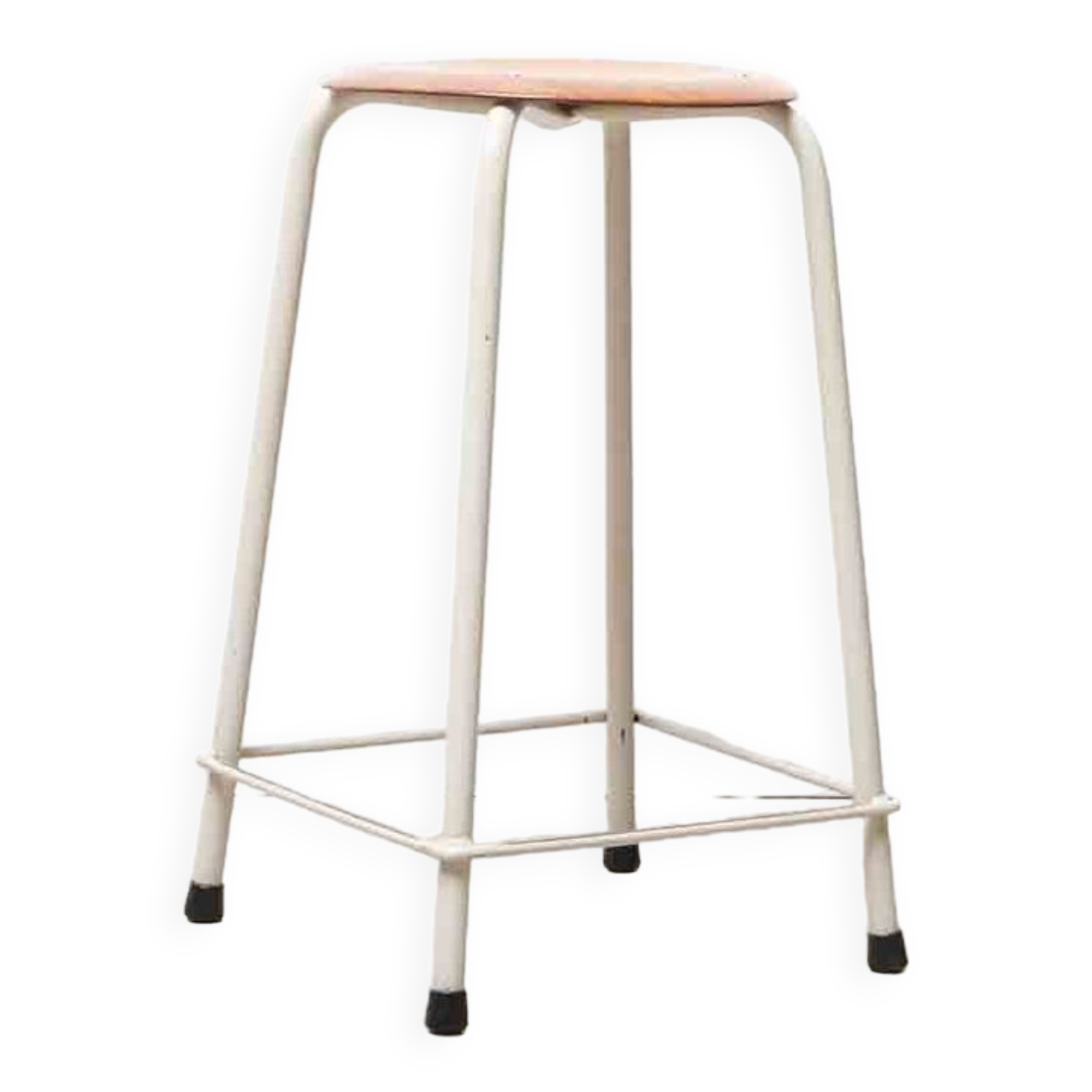 Pagholz vintage stackable stool oak / grey