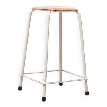 Pagholz vintage stackable stool oak / grey