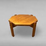 Softwood table by Erwin Egel for Dieter Güllert