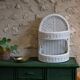 Rattan shelf