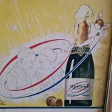 French Color Poster Of Morlant Champagne, from the 1930s