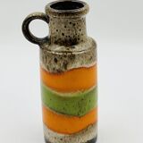 Vase from West Germany with a pop design.