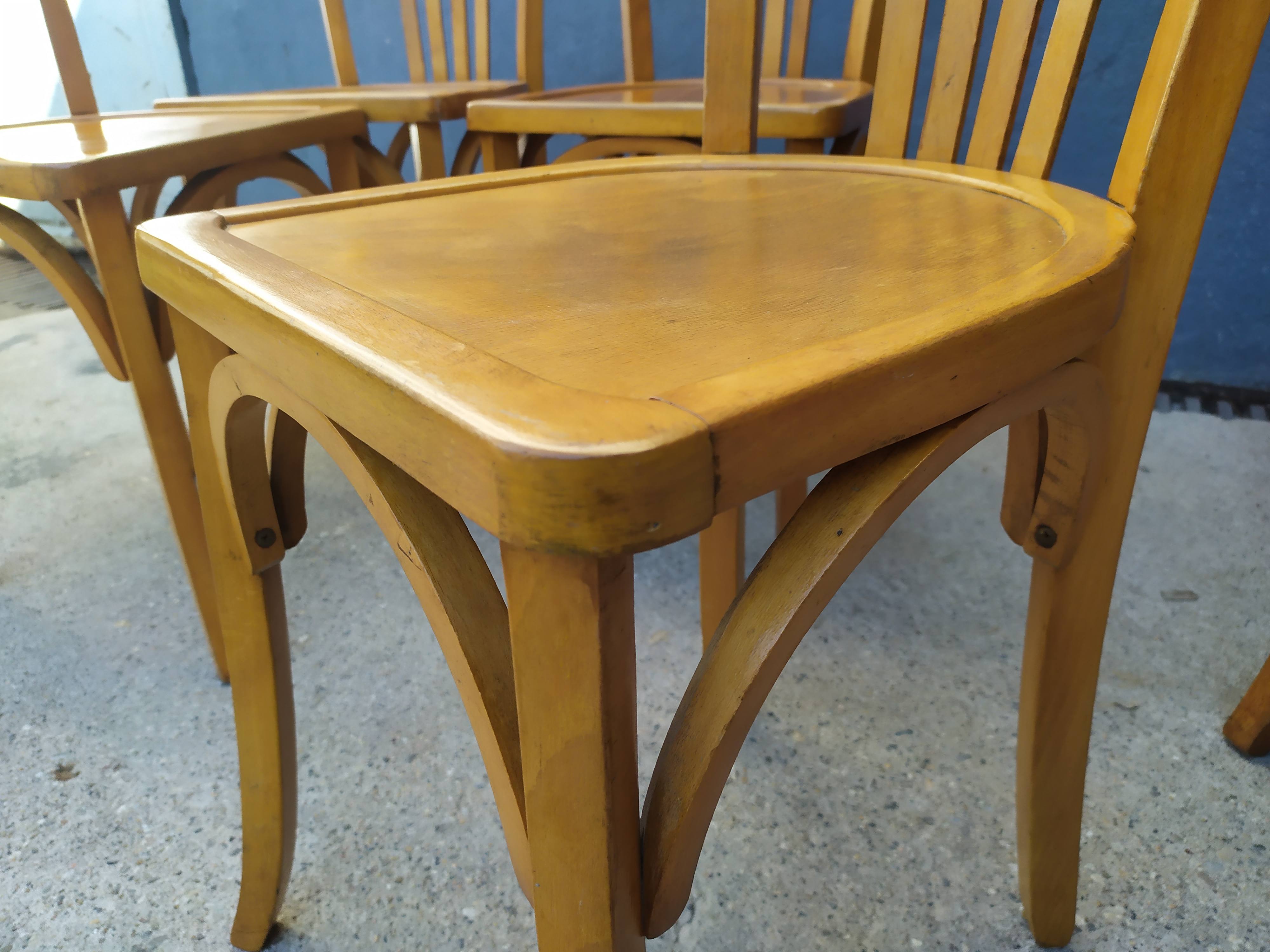6 bistro chairs