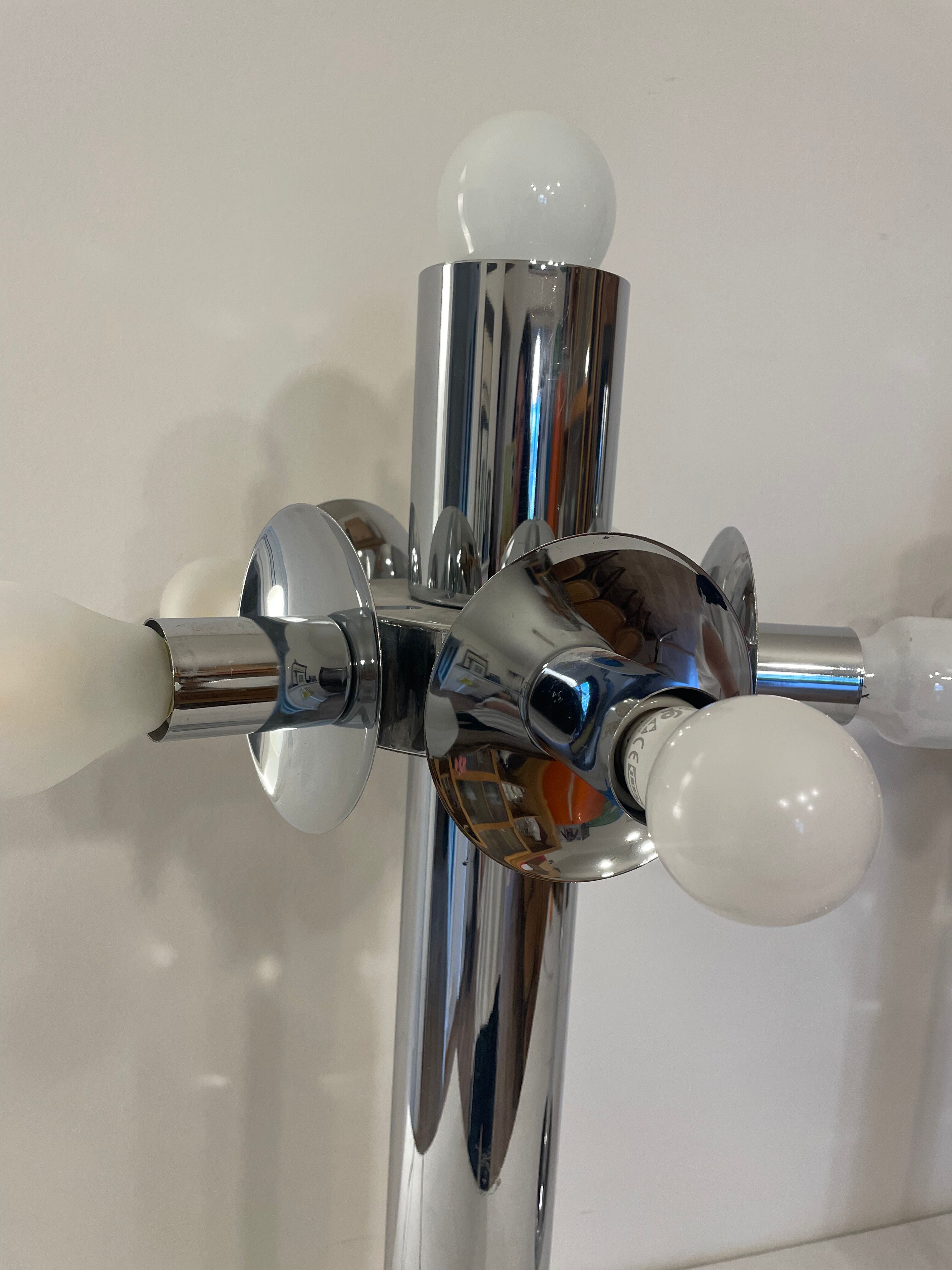 Large pair of Space Age lamps