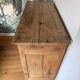 Antique solid wood sideboard – 2 doors, 3 drawers – chic country style
