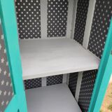 Vintage wooden vestiary