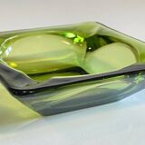 Cendrier, vide-poche en verre vintage