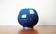 Mid-century modern blue studio pottery vase by Werner and Annemarie Schmidt-Tummeley for Juist Keramik, 1960s.