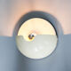 Vintage Harvey Guzzini 'Mezzanotte' sconce, 1970s.