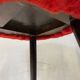 Vintage tripod stool red moumoute