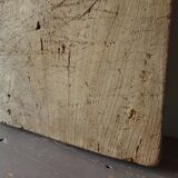 Old wooden cutting board, log