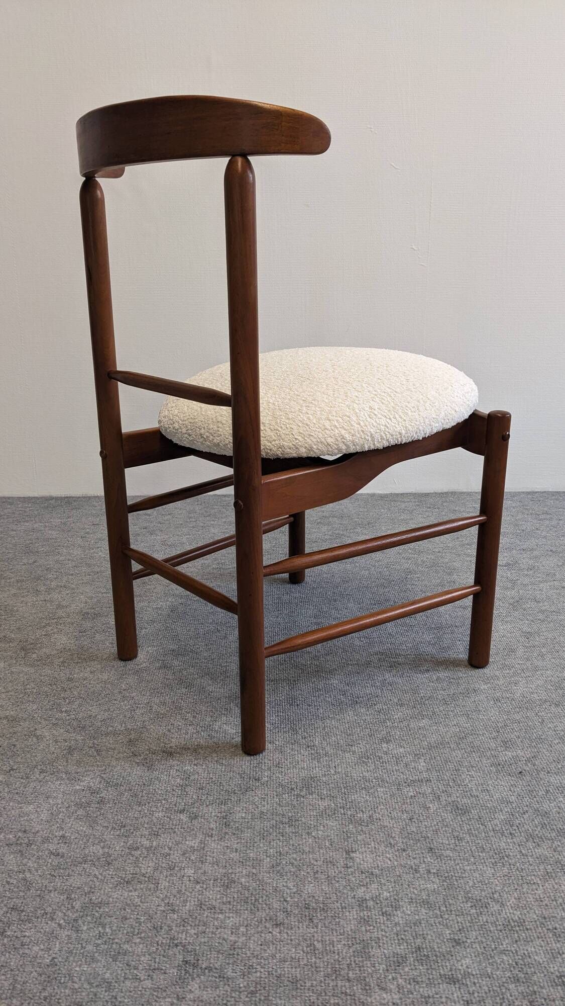 Set of 4 modernist chairs by Greta Magnusson Grossman, USA circa 1950