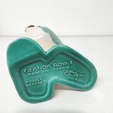 Monk earthenware liqueur bottle Franor Royale 1940s