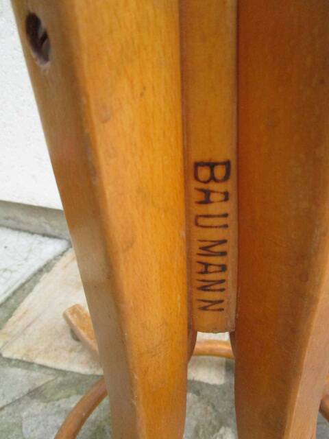 Vintage BAUMANN parrot coat rack