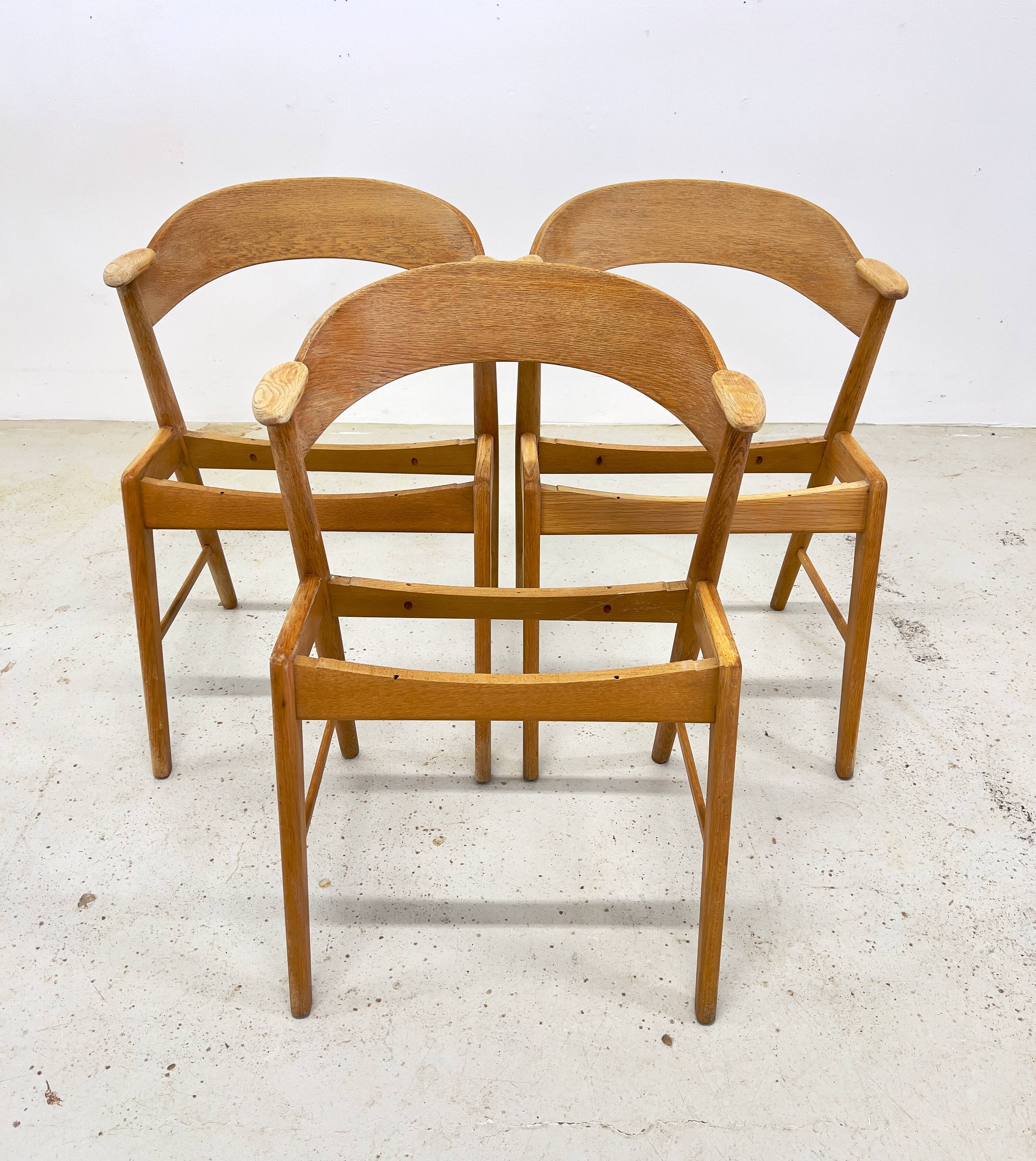 Kai Kristiansen Model 32 Dining Chairs, Korup Møbelfabrik.