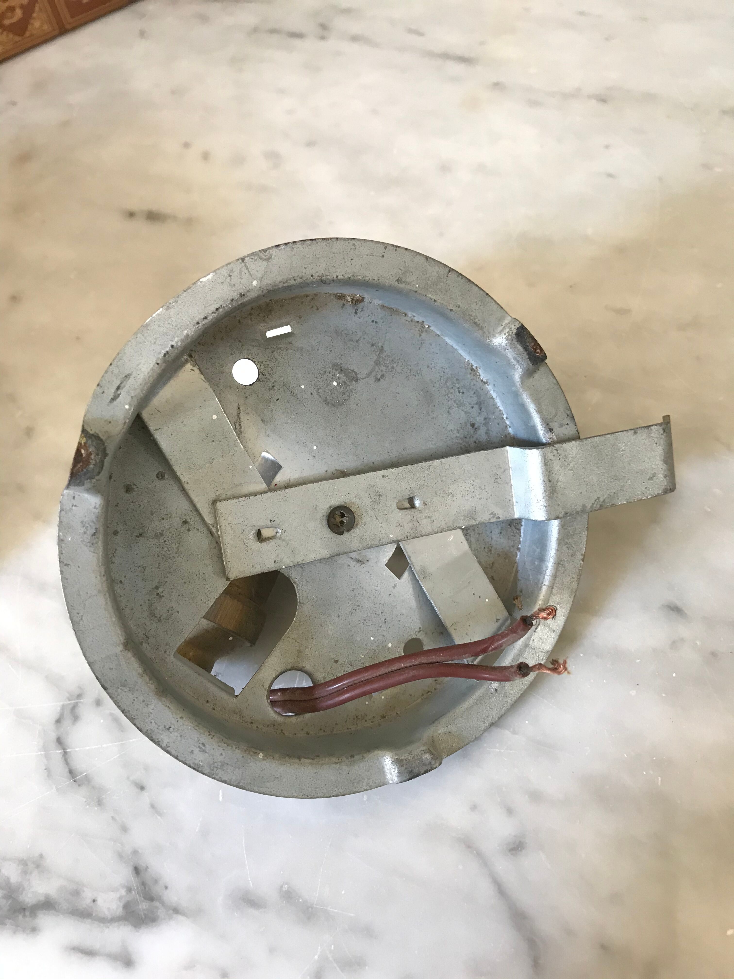 Sconce in opaline 16cm