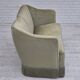 1960s, Danish 2 seater sofa, original condition, green furniture velour.