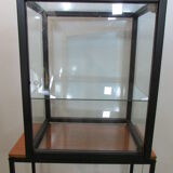 Antique all-sided showcase