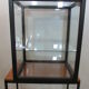 Antique all-sided showcase