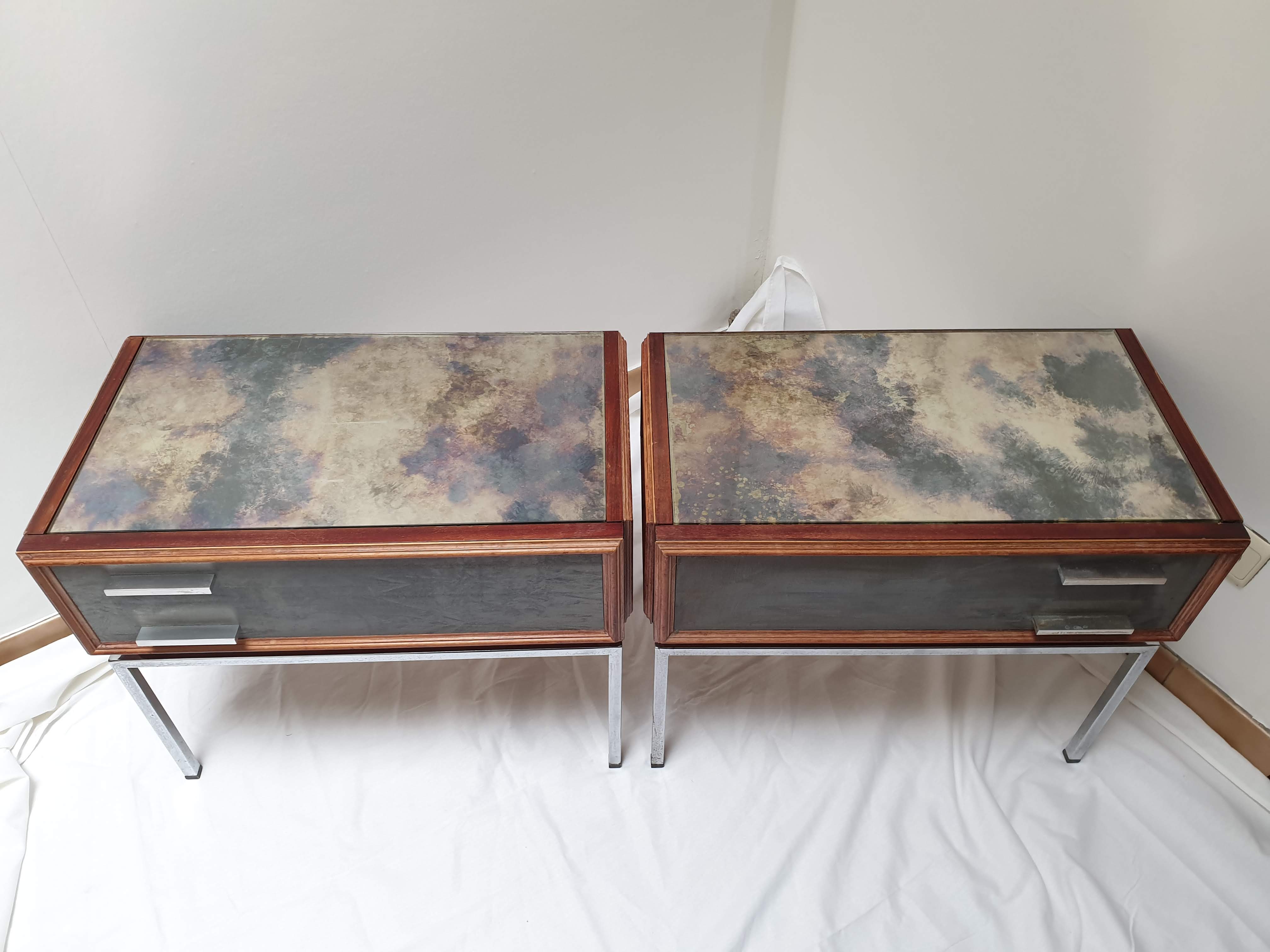 Pair of bedside tables