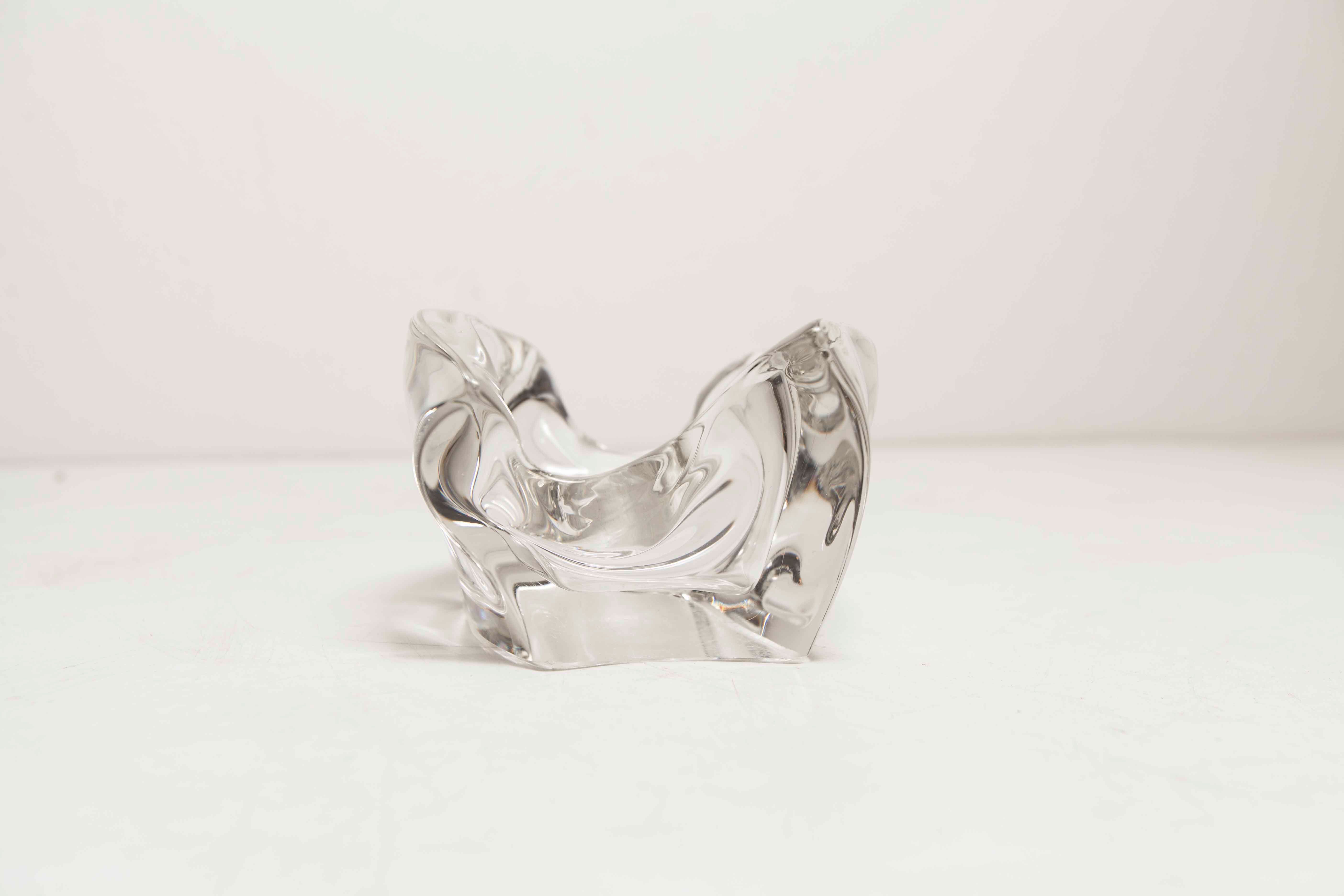 Ashtray crystal of arques 1960