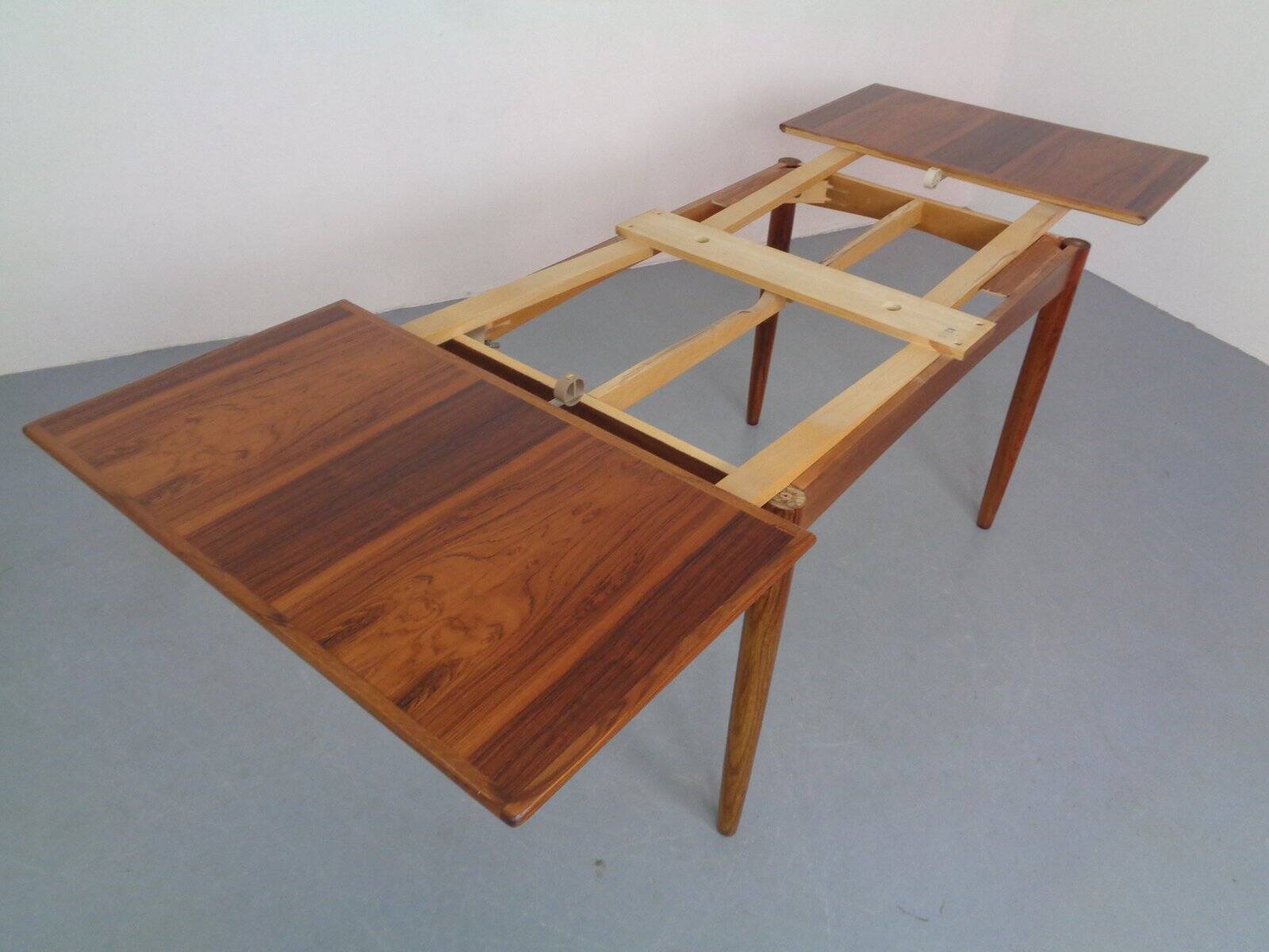 Danish Extendable Dining Table by Rosewood, 1960s