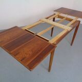 Danish Extendable Dining Table by Rosewood, 1960s