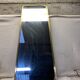 Large vintage mirror brass gold rearview mirror  36x100cm