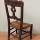 Mulched and sculpted chair, popular art of the 19th century
