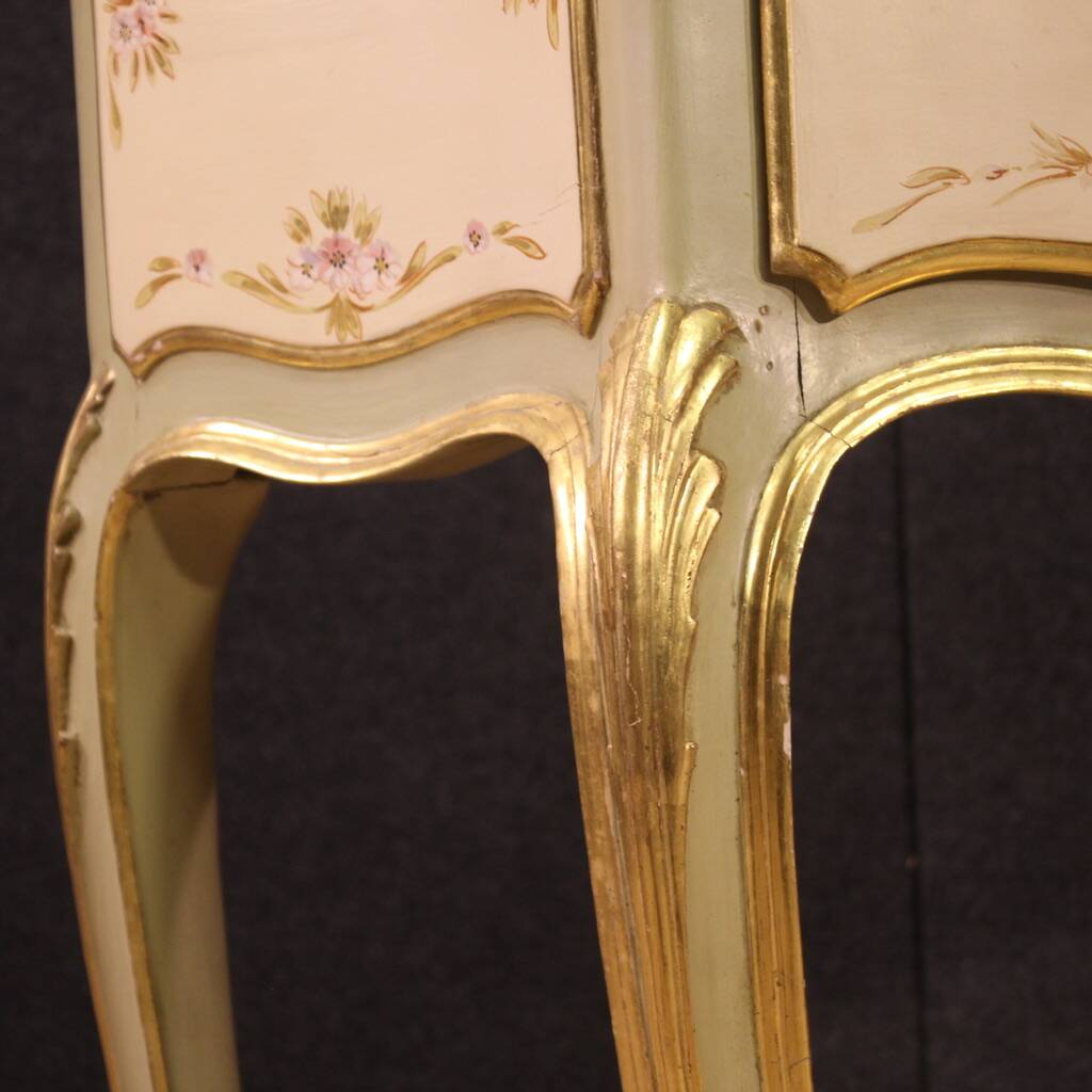 Mid-20th century Italian lacquered console table