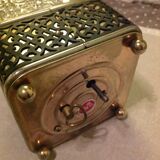 60s vintage cut glass decanter