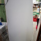 Mirror with wood frame