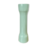Vase en céramique graphique vert pastel