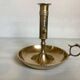 Large brass candlestick rat from the cellar
