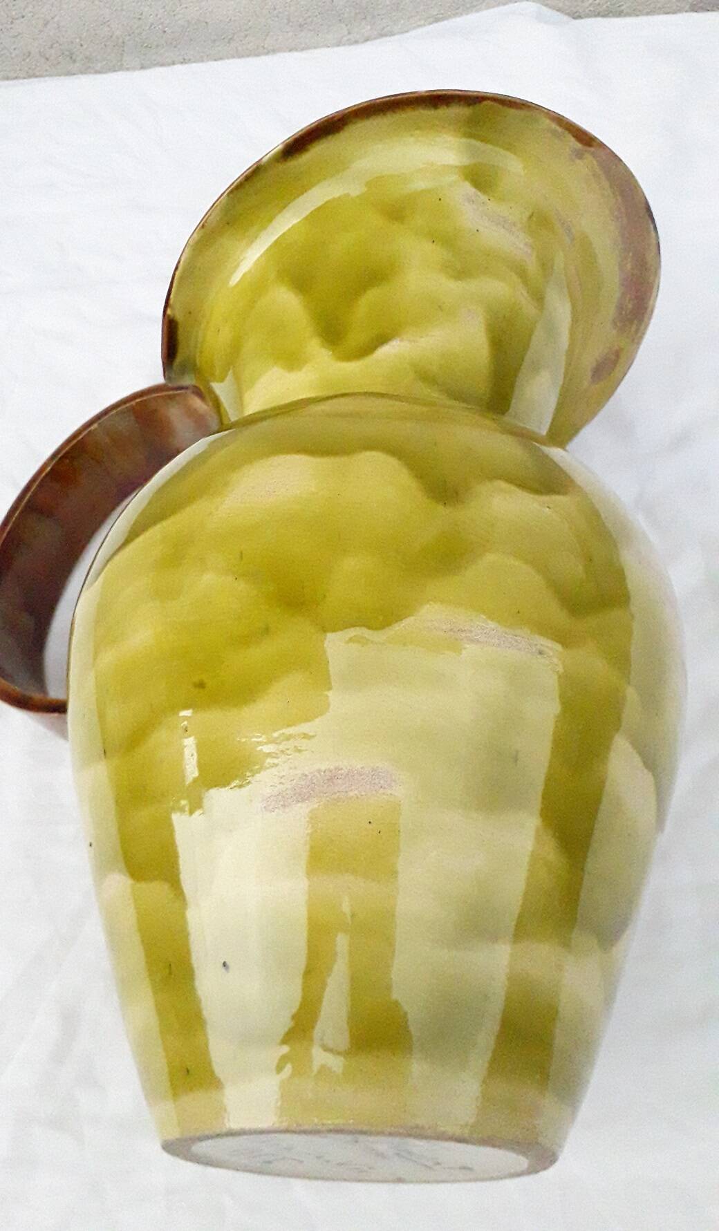 Michet Clément ceramic pitcher/vase