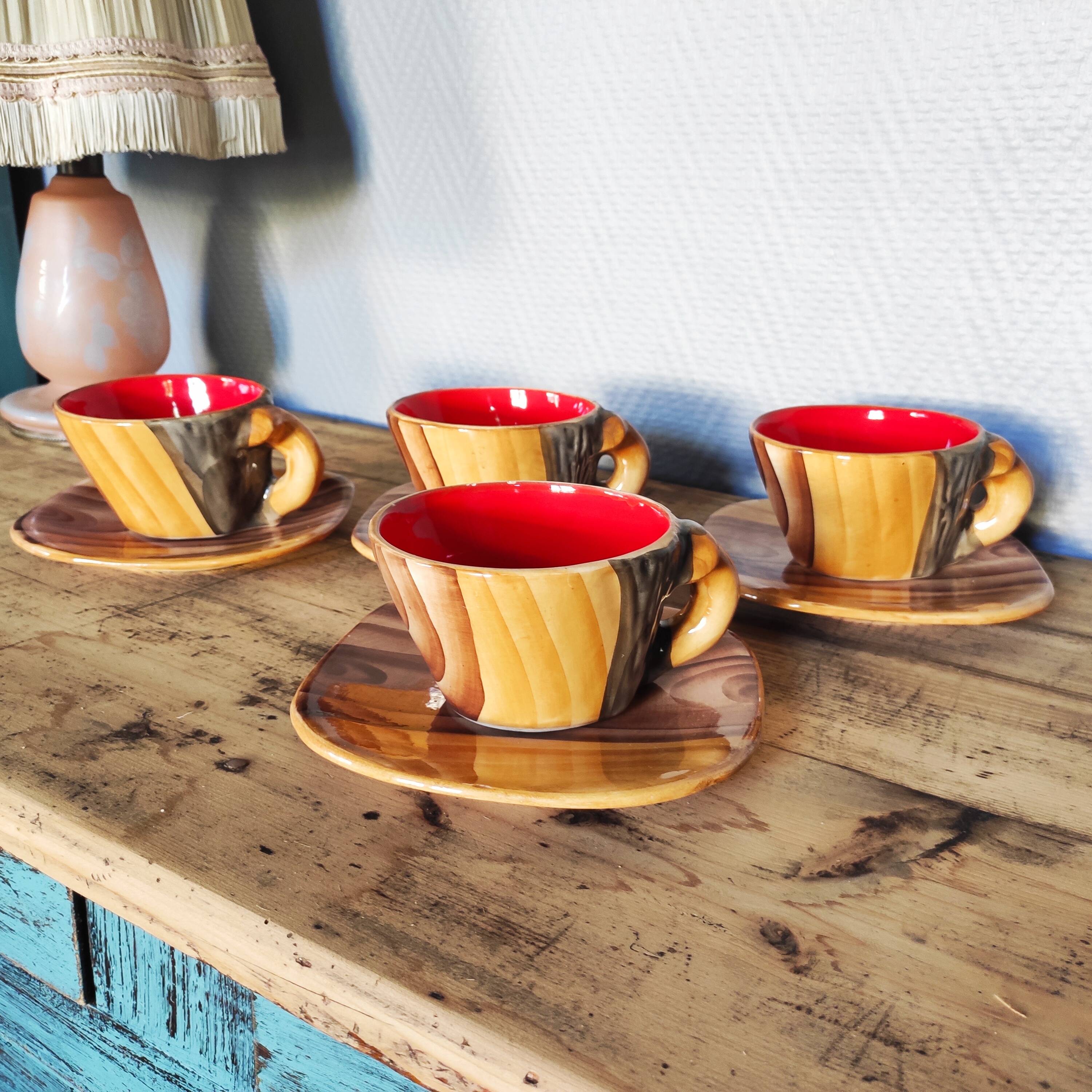 Vallauris Grandjean-Jourdan large cups