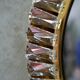 Gilded Mirror with Bakalowits Crystals from Palwa, 1960