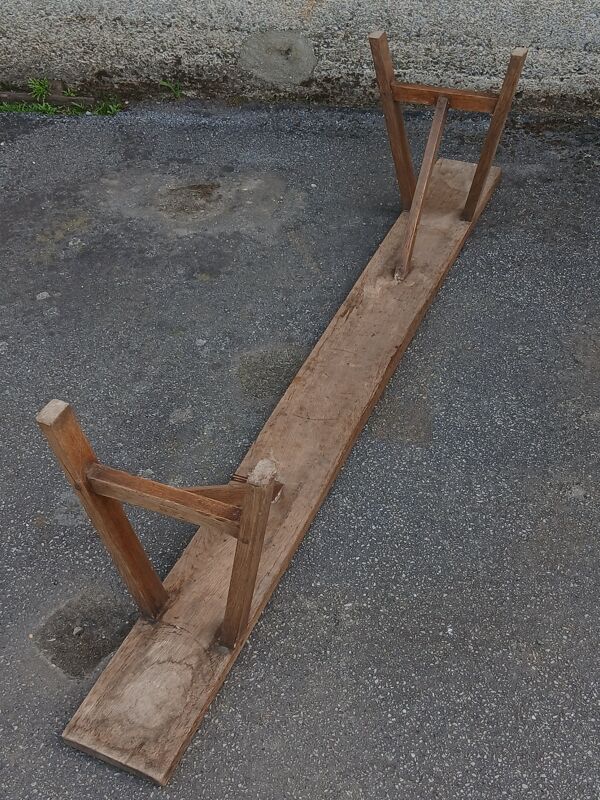 Banc de ferme en chêne