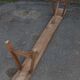 Banc de ferme en chêne