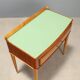 Paire de tables de chevet vintage avec tiroir années 1950