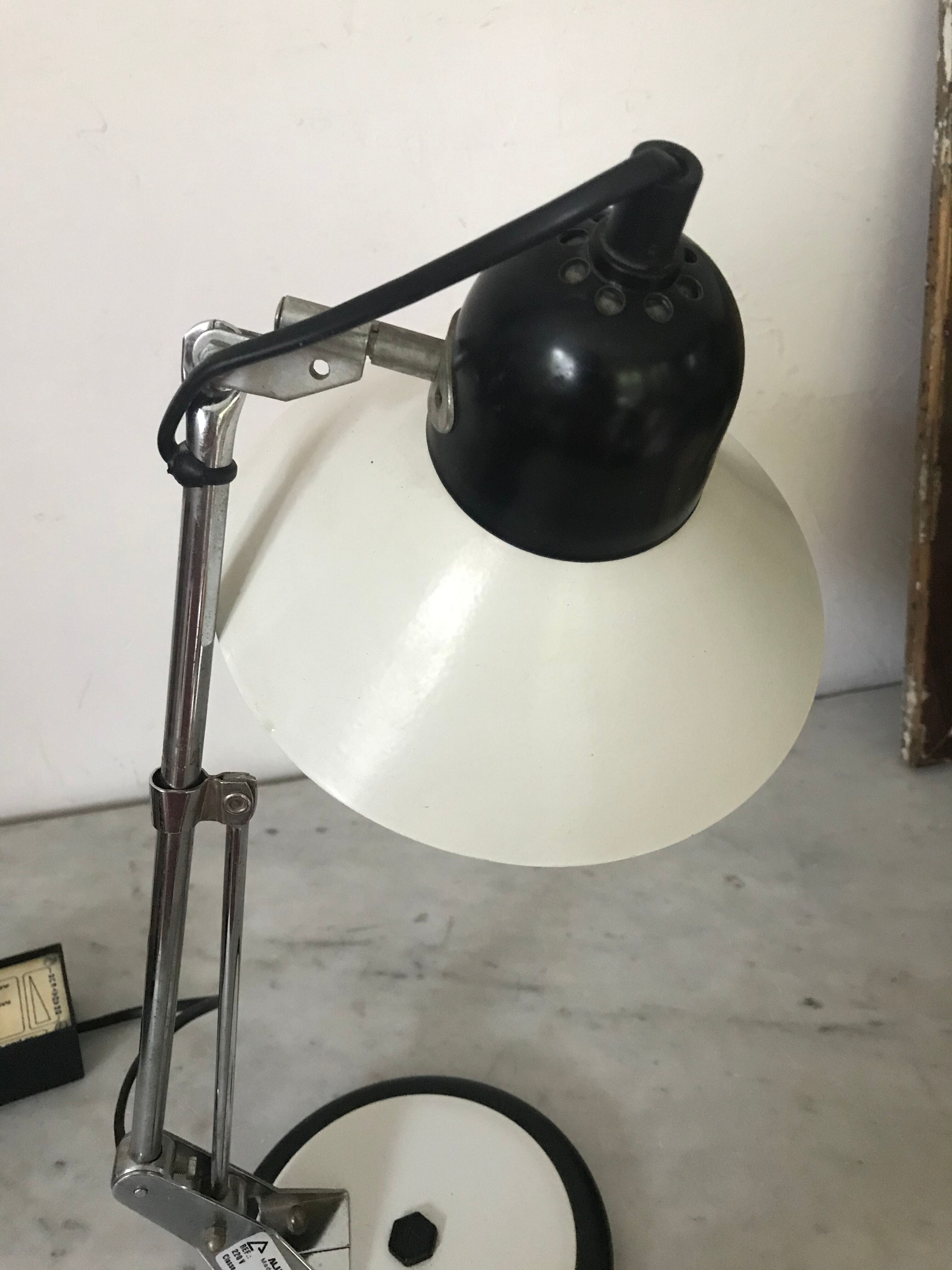 Vintage articulated desk lamp