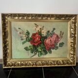 Roses oil painting