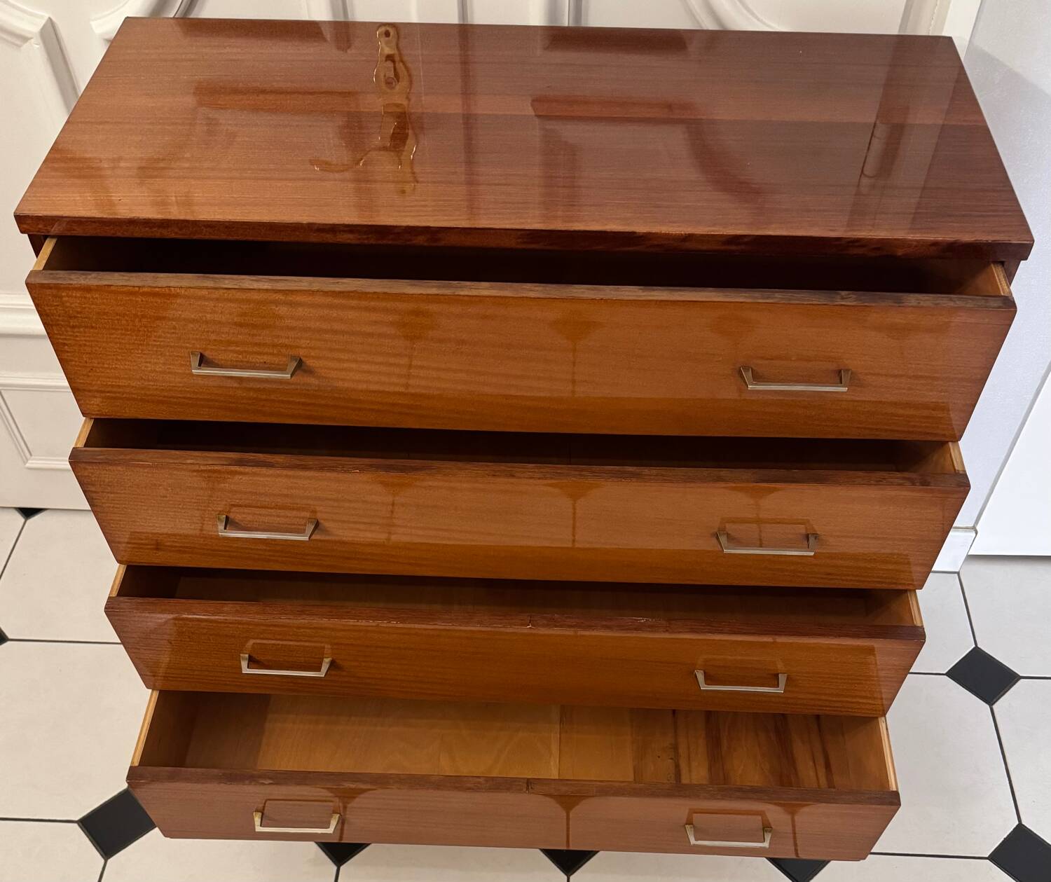 Vintage Scandinavian chest of drawers