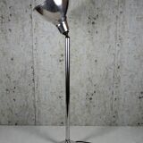 Art Deco lamp in chromed metal