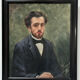 French School of the 19th Century, Portrait of a Young Man, 1891 Oil on Canvas