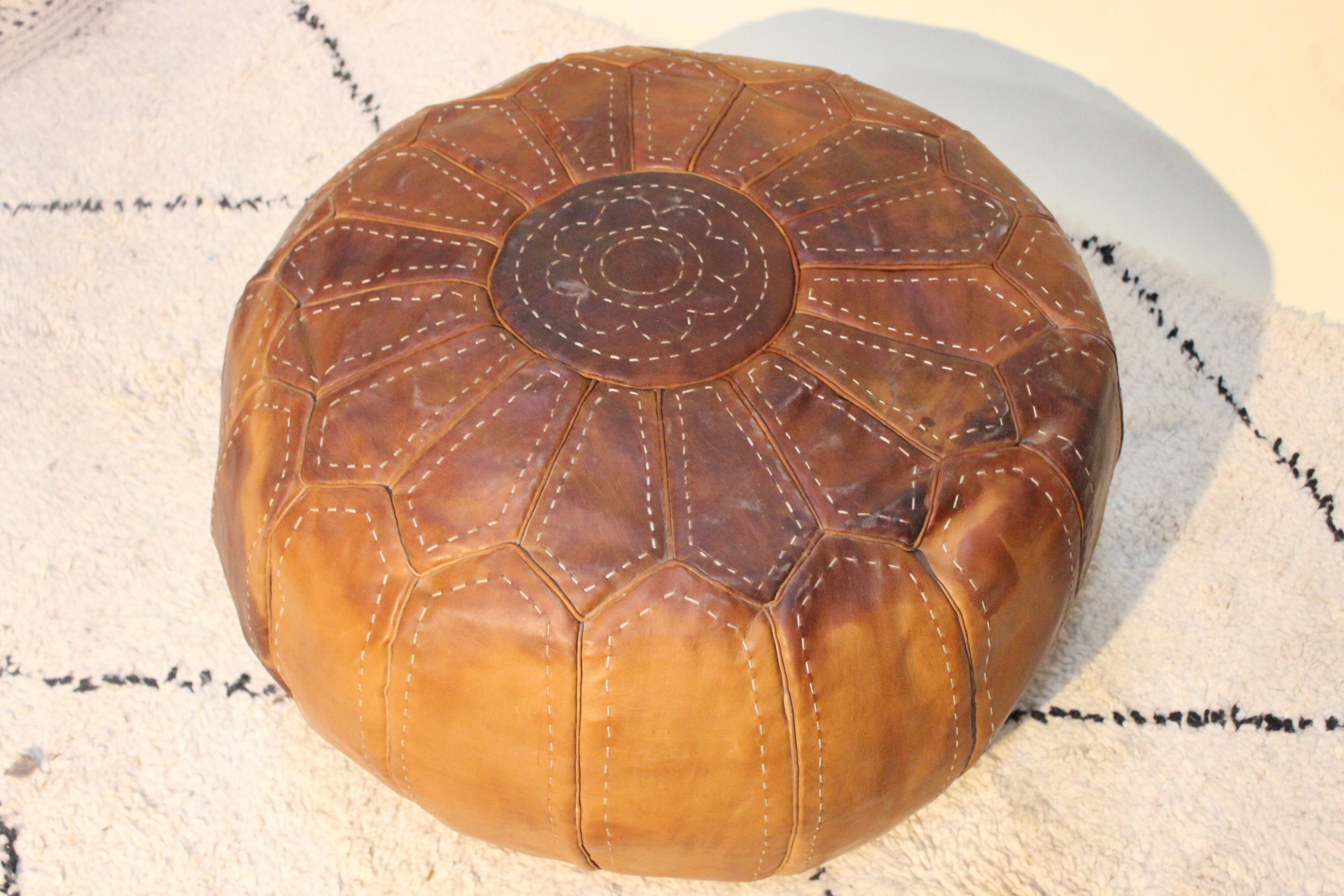 Pouf marocain