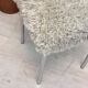 Vintage chromen buisframe krukje seventies