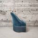 Blue toad armchair