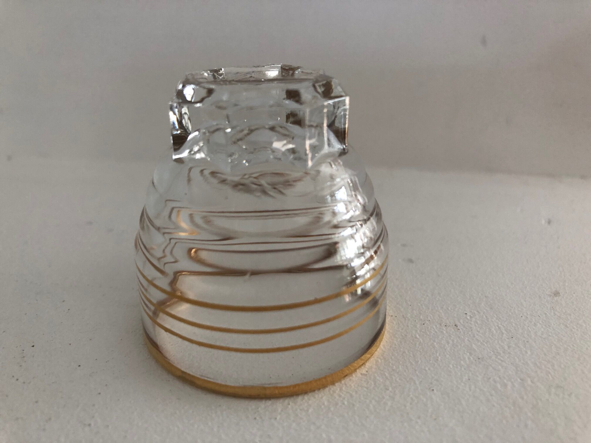 Lot of glasses and carafe year 50