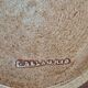 Set of 6 flat stoneware plates stamped Vallauris